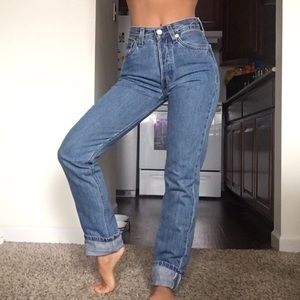High Waisted Levi’s